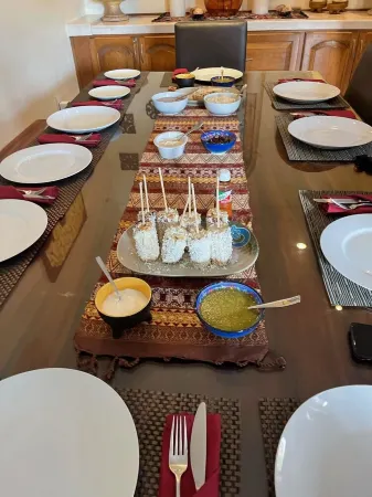 Private Villa, Authentic Cook Included, heated pool, just steps to the beach