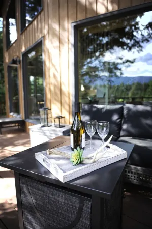 Mid Century Mountain Modern Cabin