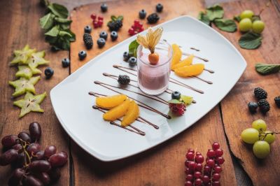 料理 ベストウエスタン ホテル ホーフグート シュテルネンの写真