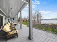 Lakefront 6BR Retreat with Private Dock, Huge Deck & Epic Seneca Views Hotels in Starkey