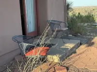 Unique top of the world straw bale cottage has ASTOUNDING views.