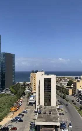 A penthouse overlooking the Mediterranean
