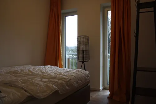 Fantastic vacation apartment with pure lake view فنادق في Dersau