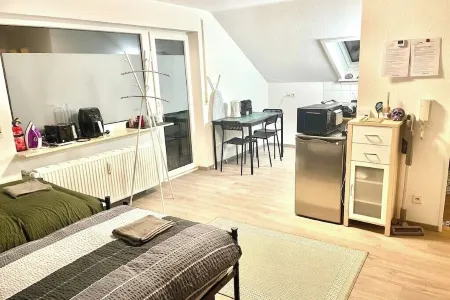 Sky Studio Flat for 4 Central Near Mercedes Benz