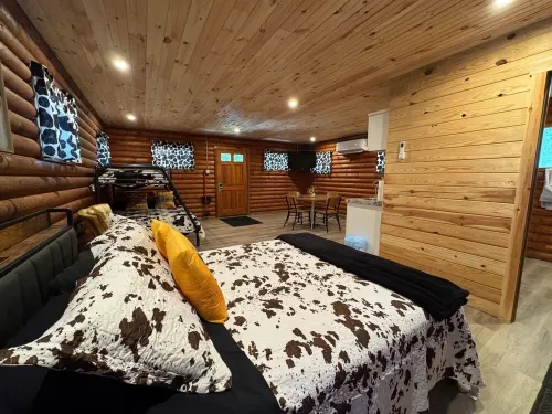 Charming Log Cabin on a Quiet Back Road to Get Away from it All and Enjoy Nature