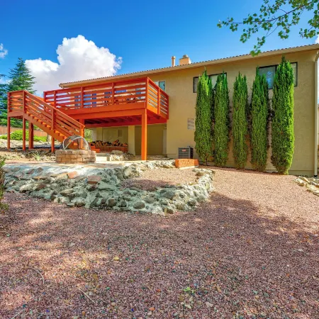 Pet-Friendly Prescott Home with Mountain-View Deck!