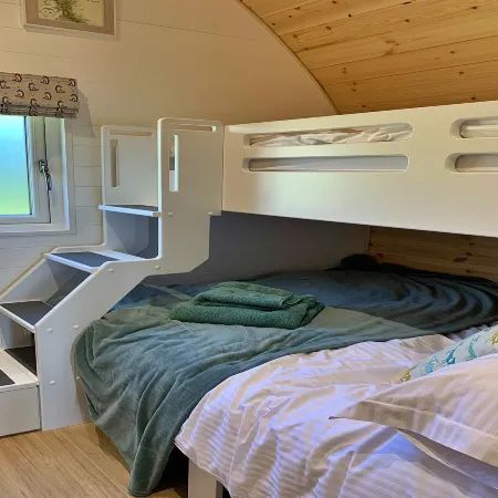 Glamping Pod in Yorkshire Wolds Countryside
