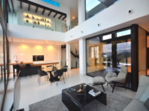 Villa in Búger with Rooftop Pool & Scenic Views