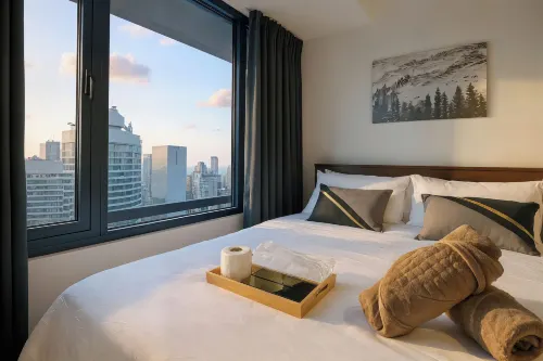 Makati 1Br with Skyline View at Air Residences - Pensionaatit
