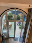 2/4-Person Apartment, Private Terrace - 50m from Beach and GR34. Dogs Welcome.
