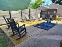 Vintage Restored Glamper - Unique Tiny Home w/ Plunge Pool & Patio