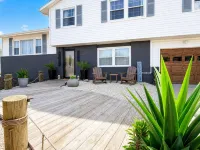 Pool, Roof Top Bar, Waterfront, Sunsets, Sleeps12-15, Lbi Beach Passes,Fire Pit - 4-Star