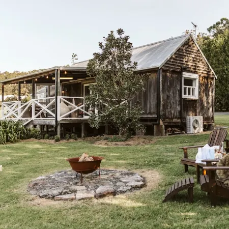 Timber Barn located on the Shoalhaven River