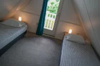 6 Persons - Holiday Home with Partially Covered Terrace and Large Open Kitchen - balcony
