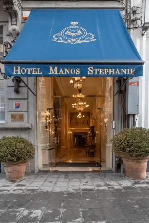 Hotel Manos Stephanie Отели рядом со станцией Брюссель-Южная железнодорожная станция