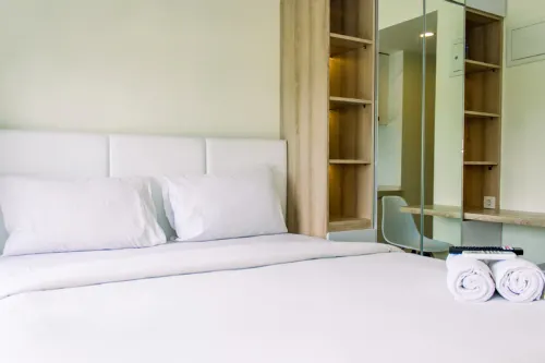 Studio with Cozy Design at Sky House BSD Apartment By Travelio