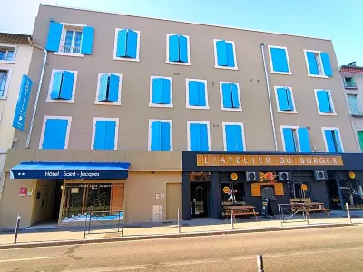 Logis Hôtel Saint Jacques 부르 레 바랑스 호텔