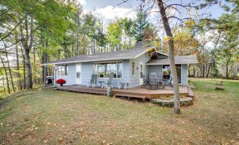 Lakefront Park Rapids Cabin w/ Grill & Fire Pit!