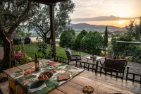 On Its Own Hill, A Luxury Country Villa on the Border of Umbria and Tuscany