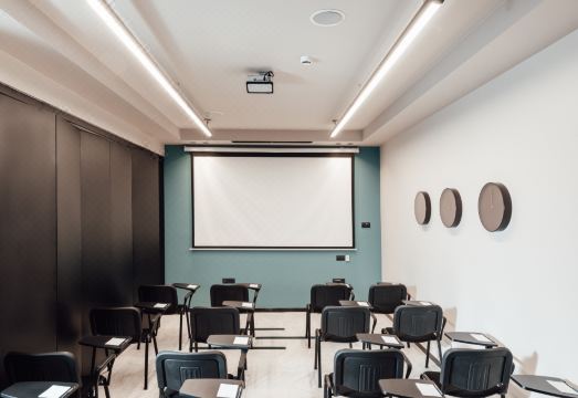 아테네 원 스마트 호텔의 깔끔한 객실 인테리어