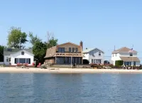 Beach Brick House on Lake Ontario sandy beach front Hotels in Greece