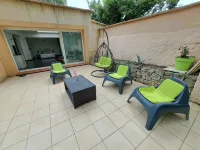 Countryside Villa With Shared Pool Hotels in Belgentier