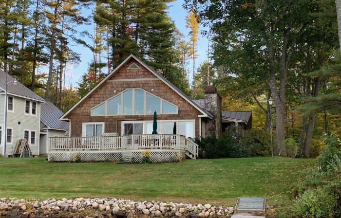Totally remodeled year round LAKEFRONT home with stunning views of Lake Bomoseen