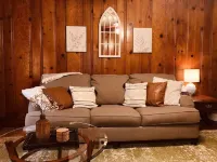 “Owl Be Back” Cottage King Bed Steps to Lee