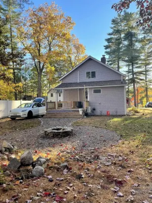The Purple House by Pettingill Pond