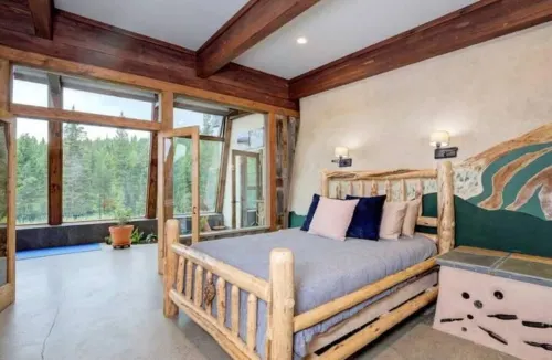 Earthship Home in Big Sky