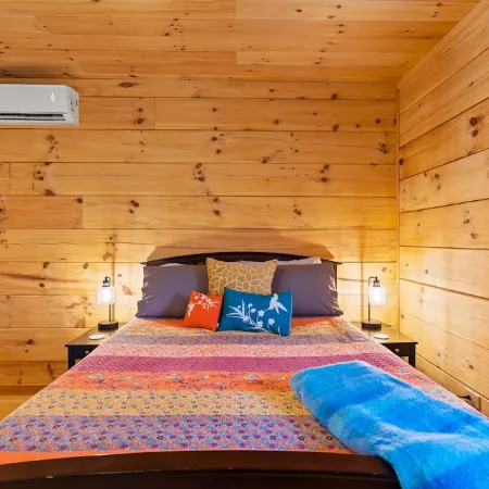 NEW Cabin 15 min to Asheville with Blue Mountain Views!