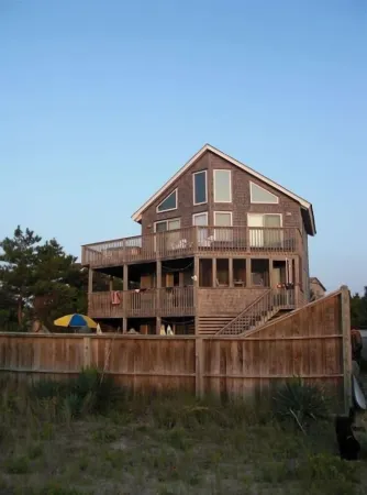 Outer Banks NC  Hatteras Island  Oceanfront w/ Pool Hot Tub Sleeps 12 Pets OK