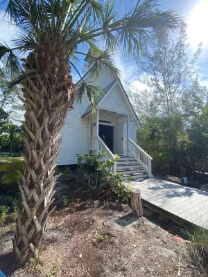 Beach Cottage on Private Little Gasparilla Island,  relax & unwind!