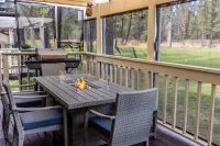 Breath in Fresh Mt Spring Air from a Private Deck w/a River & Golf Course View