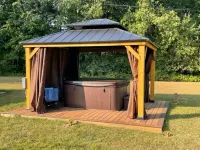 ❤️Tiny house THOW in woods -odorless compost toilet NEW-hot tub