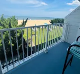 VB Oceanfront Condo at Boardwalk. See Dolphins from Balcony. Steps to Beach+Pool Hotel a 