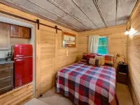 The 'Happy Go Fishing Cabin' at the Park Place (on Parks Rd)