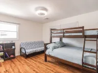 Family-Friendly Beach Home | Steps to Beach & Bay | Porch, Yard, Garage Hotels in Brigantine