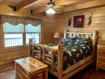 This property is located on a 65 acre farm on the Shenandoah River.