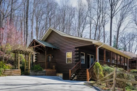 Mountain Retreat Log Cabin in Waynesville Near Asheville