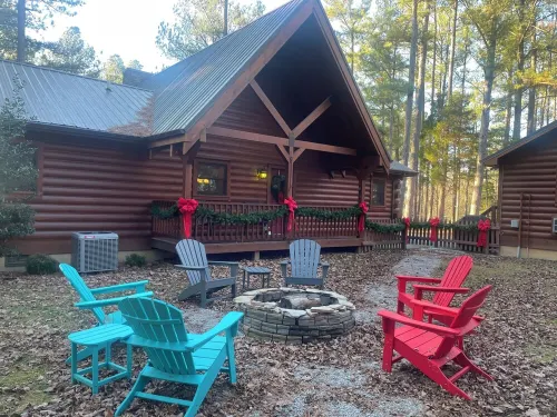 Swiftwater-Secluded Log Cabin-Falls Of Rough Private and Peaceful