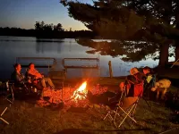 Perfect Lakefront Cabin up North Hotels in Oma