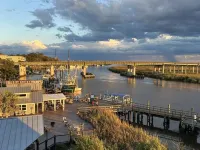 Wake up on the River!  Walk to Charming Downtown Darien.  w/Boat Slip Hotels in Darien