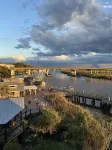 Riverfront Condo w/Boat slip. River Views! Walk downtown!