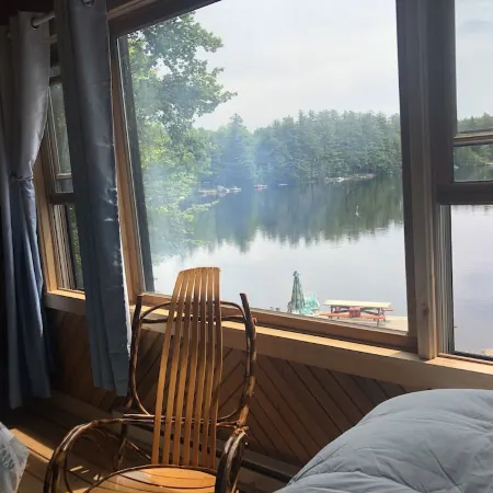 Lake Front Magic. A Secluded Cottage in the Adirondack Park on Mountain Lake