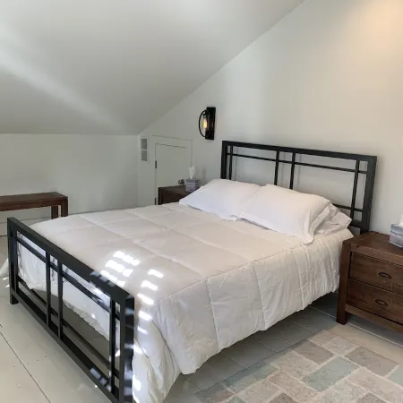 Exceptional location footsteps to beautiful downtown Mystic w/private driveway