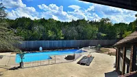 7000 sqft house on 5 acre with pool and indoor basketball/Raquetball court