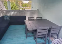 A Lazy River Day & Night 4 Bedrm  w lazy river heated pool! Bikes & Beach Gear!