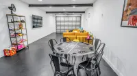 River Home with Huge Arcade, Hot Tub Kayaks, Mini Golf and Floating Pad, 80in TV