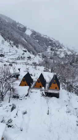 AĞARAN Wooden Houses Отели в г. Camlitepe Koyu